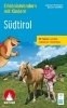 Buchcover und Innenansicht für das Buch: ErlebnisWandern mit Kindern Südtirol, Rother Wanderbuch