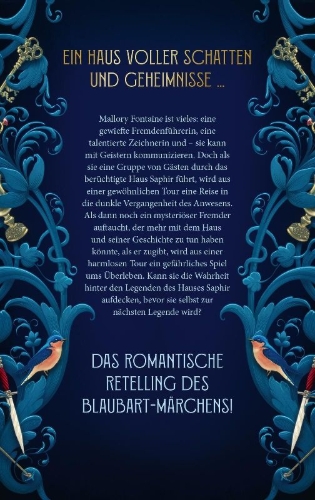 Buchcover und Innenansicht für das Buch: The House Saphir