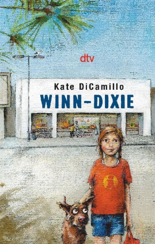 Buchcover und Innenansicht für das Buch:  >Because of Winn- Dixie<, 2000 erschienen bei Walker Books Limited, London