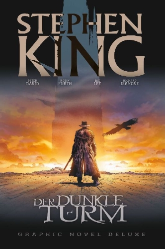 Buchcover und Innenansicht für das Buch: The Dark Tower: The Gunslinger Born #1-#7; The Dark Tower: The Long Road Home #1-#5
