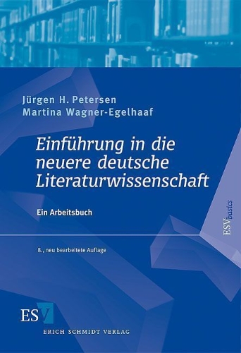 Buchcover und Innenansicht für das Buch: Einführung in die neuere deutsche Literaturwissenschaft