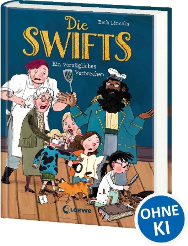Buchcover und Innenansicht für das Buch: The Swifts