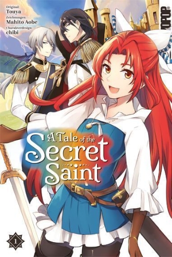 Buchcover und Innenansicht für das Buch: A Tale of the Secret Saint 01