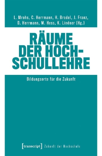Buchcover und Innenansicht für das Buch: Räume der Hochschullehre