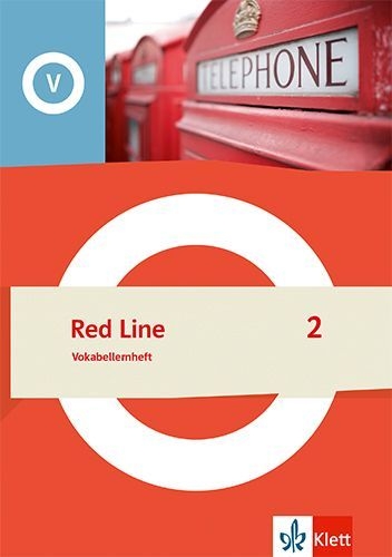Buchcover und Innenansicht für das Buch: Red Line 2. Vokabellernheft Klasse 6