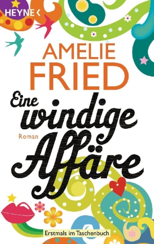 Buchcover und Innenansicht für das Buch: Eine windige Affäre