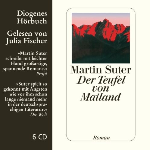 Buchcover und Innenansicht für das Buch: Der Teufel von Mailand. 6 CDs