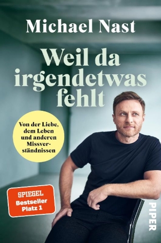 Buchcover und Innenansicht für das Buch: Weil da irgendetwas fehlt