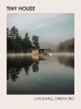 Buchcover und Innenansicht für das Buch: Tiny House: Live Small, Dream Big