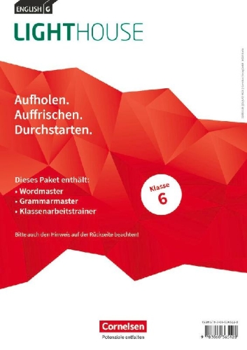 Buchcover und Innenansicht für das Buch: English G Lighthouse Band 2: 6. Schuljahr - Arbeitshefte Wordmaster, Grammarmaster und Klassenarbeitstrainer (Im Paket)