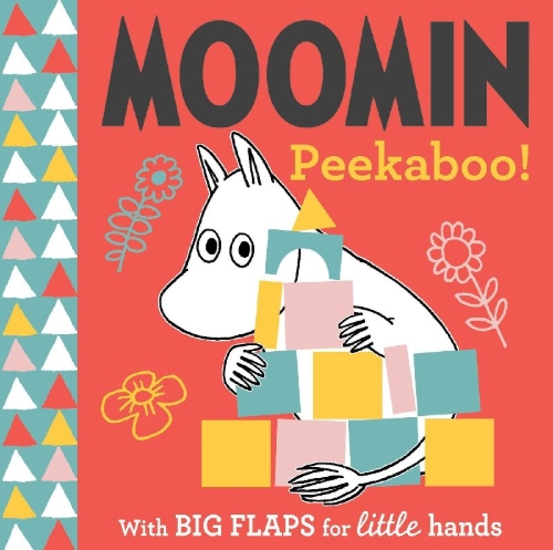 Buchcover und Innenansicht für das Buch: Moomin Baby: Peekaboo
