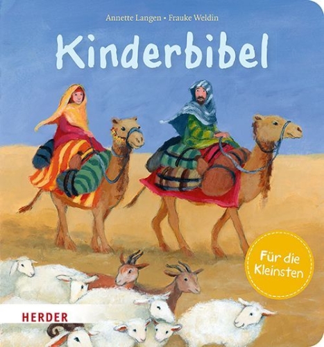 Buchcover und Innenansicht für das Buch: Kinderbibel für die Kleinsten (Pappbilderbuch)