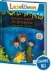 Buchcover und Innenansicht für das Buch: Leselöwen 2. Klasse - Schleim-Alarm im Schulkeller