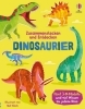 Buchcover und Innenansicht für das Buch: Zusammenstecken und Entdecken: Dinosaurier