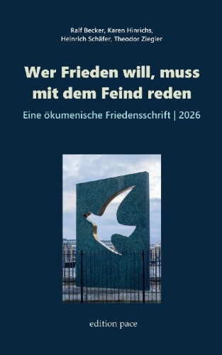 Buchcover und Innenansicht für das Buch: Wer Frieden will, muss mit dem Feind reden