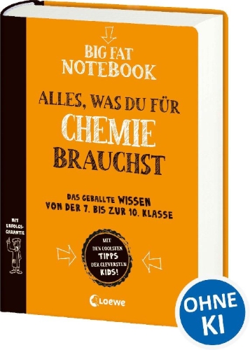 Buchcover und Innenansicht für das Buch: Everything You Need To Ace Chemistry In One Big Fat