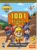 Buchcover und Innenansicht für das Buch: Rubble & Crew: 1001 Sticker: Stickern - Rätseln - Ausmalen