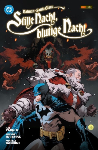 Buchcover und Innenansicht für das Buch: Batman/Santa Claus: Silent Knight #1-#4