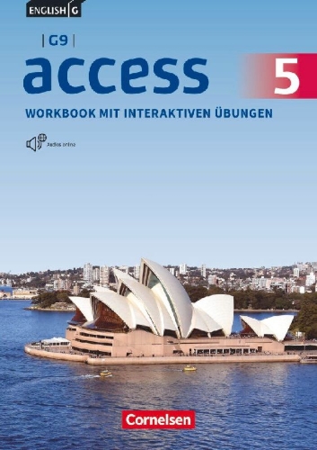 Buchcover und Innenansicht für das Buch: English G Access G9 Band 5: 9. Schuljahr - Workbook mit interaktiven Übungen auf scook.de
