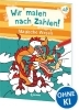 Buchcover und Innenansicht für das Buch: Mes coloriages magiques 1 - Créatures magiques
