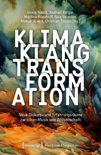 Buchcover und Innenansicht für das Buch: Klima - Klang - Transformation