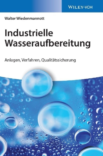 Buchcover und Innenansicht für das Buch: Industrielle Wasseraufbereitung
