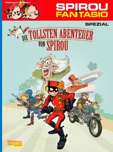 Buchcover und Innenansicht für das Buch: Spirou und Fantasio Spezial 24: Short Stories