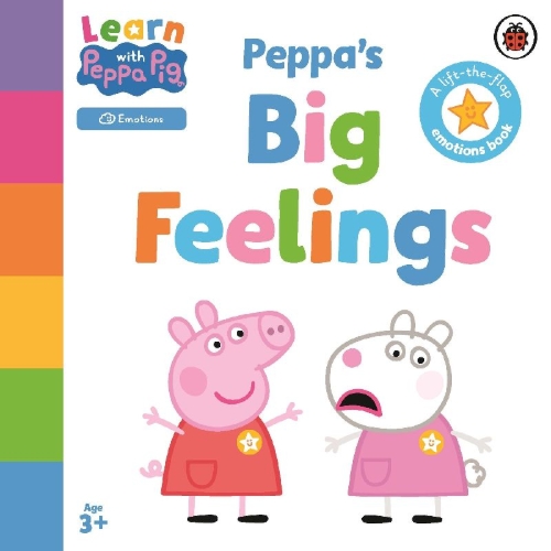 Buchcover und Innenansicht für das Buch: Learn with Peppa: Peppa's Big Feelings