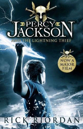 Buchcover und Innenansicht für das Buch: Percy Jackson and the Lightning Thief