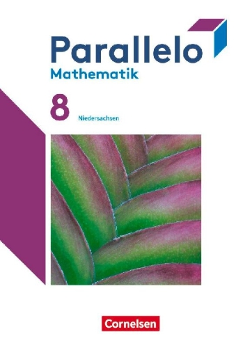 Buchcover und Innenansicht für das Buch: Parallelo 8. Schuljahr. Niedersachsen - Schulbuch