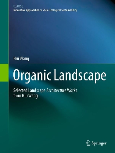 Buchcover und Innenansicht für das Buch: Organic Landscape