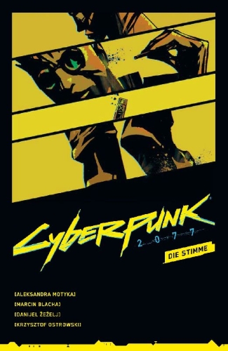 Buchcover und Innenansicht für das Buch: Cyberpunk 2077: Your Voice