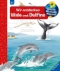 Buchcover und Innenansicht für das Buch: Wieso? Weshalb? Warum?, Band 41: Wir entdecken Wale und Delfine
