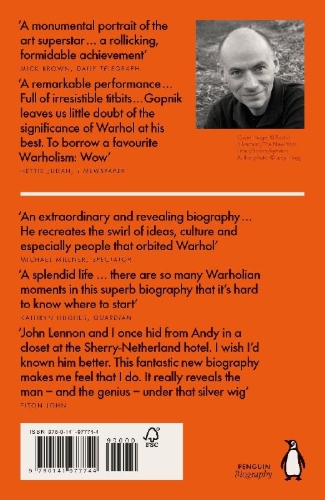 Buchcover und Innenansicht für das Buch: Warhol