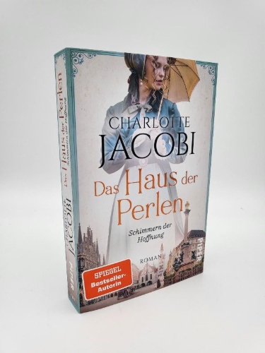 Buchcover und Innenansicht für das Buch: Das Haus der Perlen - Schimmern der Hoffnung