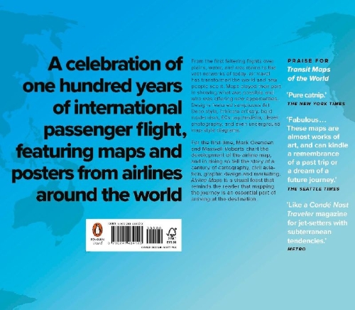 Buchcover und Innenansicht für das Buch: Airline Maps