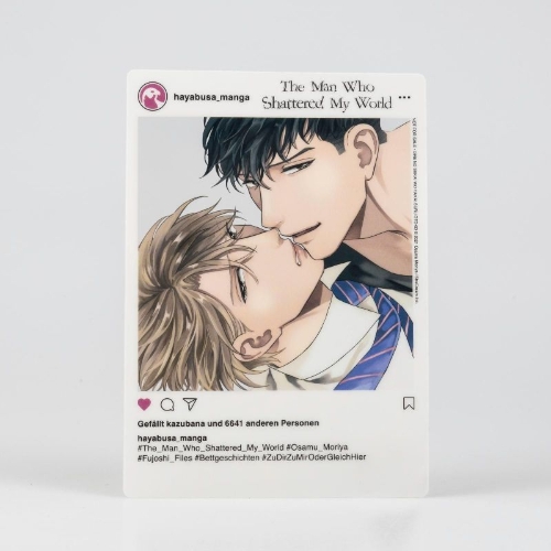 Buchcover und Innenansicht für das Buch: ORE NO SEKAI WO HAKAI SURU OTOKO