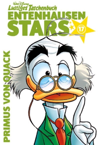 Buchcover und Innenansicht für das Buch: Lustiges Taschenbuch Entenhausen Stars 17