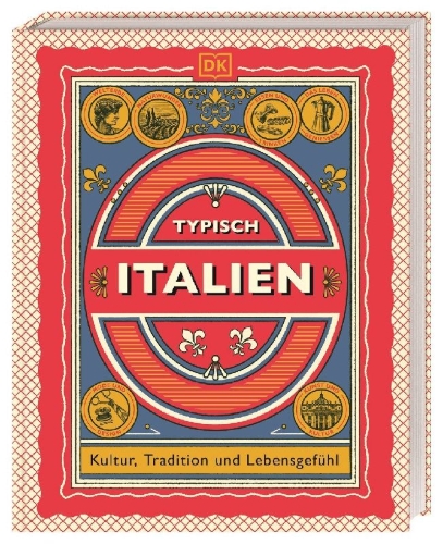 Buchcover und Innenansicht für das Buch: Typisch Italien