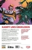 Buchcover und Innenansicht für das Buch: Web of Spider-Verse: New Blood (2025) #1, Web of Venomverse: Fresh Brains (2025) #1, Spider-Verse vs. Venomverse (2025) #1-#5