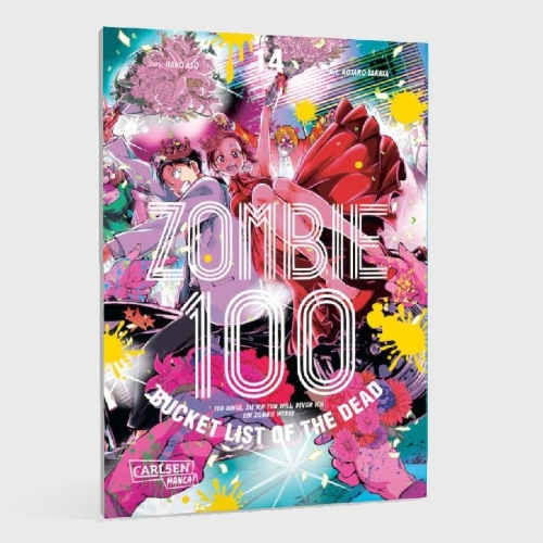 Buchcover und Innenansicht für das Buch: Zombie ni Naru Made ni Shitai 100 no Koto