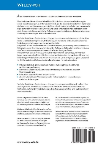 Buchcover und Innenansicht für das Buch: Statische Elektrizität