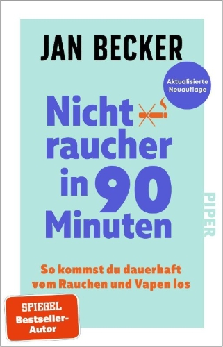 Buchcover und Innenansicht für das Buch: Nichtraucher in 90 Minuten