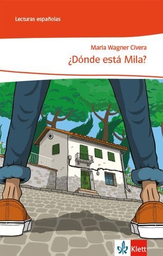 Buchcover und Innenansicht für das Buch: ¿Donde está Mila?. Lektüre