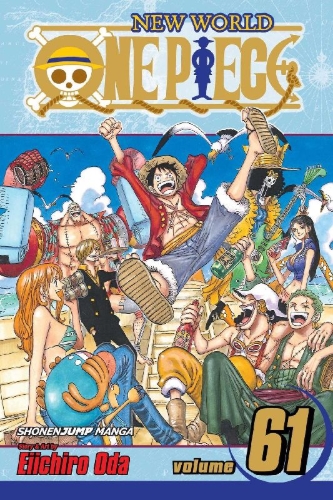 Buchcover und Innenansicht für das Buch: One Piece, Vol. 61