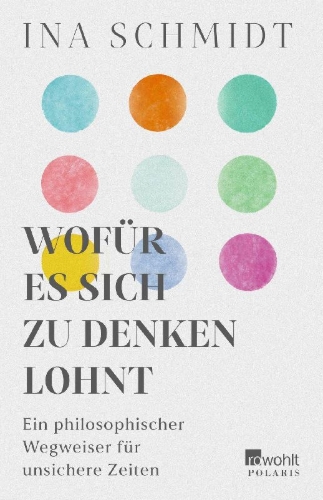Buchcover und Innenansicht für das Buch: Wofür es sich zu denken lohnt