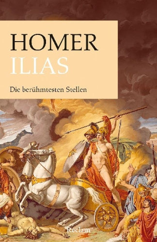 Buchcover und Innenansicht für das Buch: Ilias. Die berühmtesten Stellen