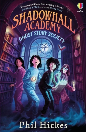 Buchcover und Innenansicht für das Buch: Shadowhall Academy: Ghost Story Society