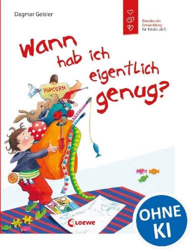 Buchcover und Innenansicht für das Buch: Wann hab ich eigentlich genug?