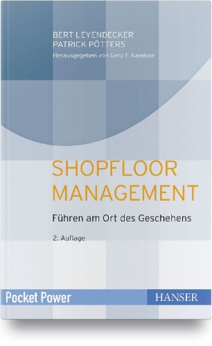 Buchcover und Innenansicht für das Buch: Shopfloor Management